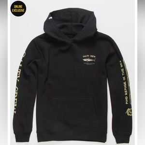 Boys Salty Crew Bruce Boys Black Hoodie